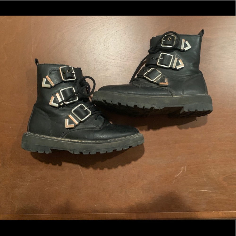 ZARA MOTO BOOTS - Picture 3 of 5